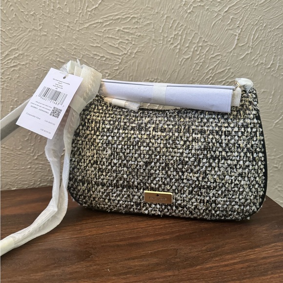 NWT Kate Spade Kiki Tweed Crossbody - Picture 3 of 5
